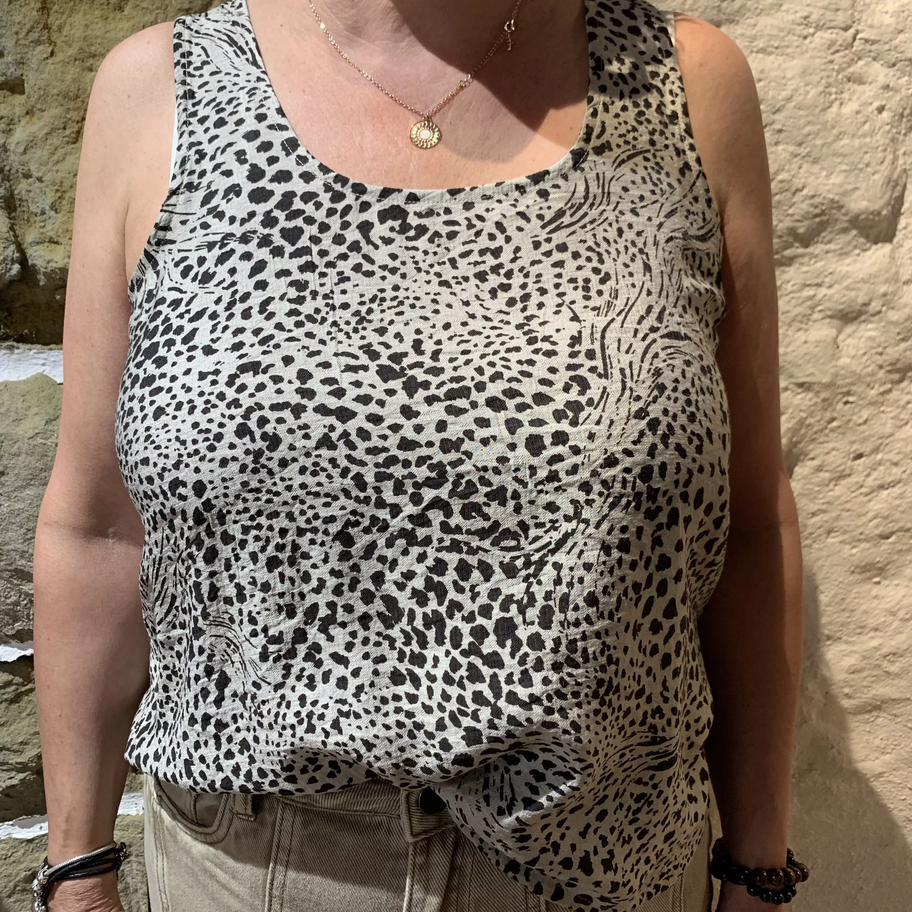 TOP VISCOSE DEBRA KAFFE