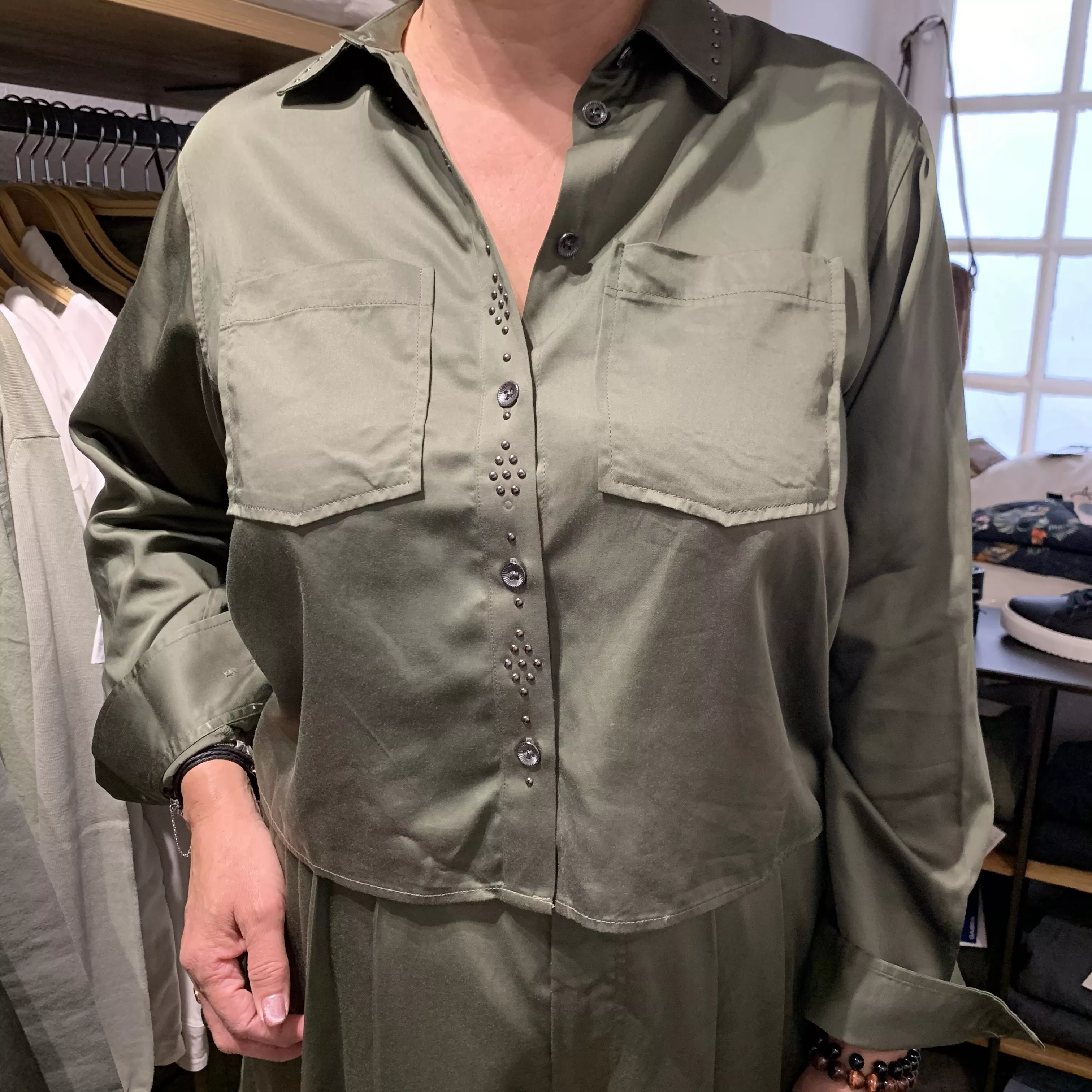 BLOUSE VISCOSE CARRETINA FREEMAN T. PORTER