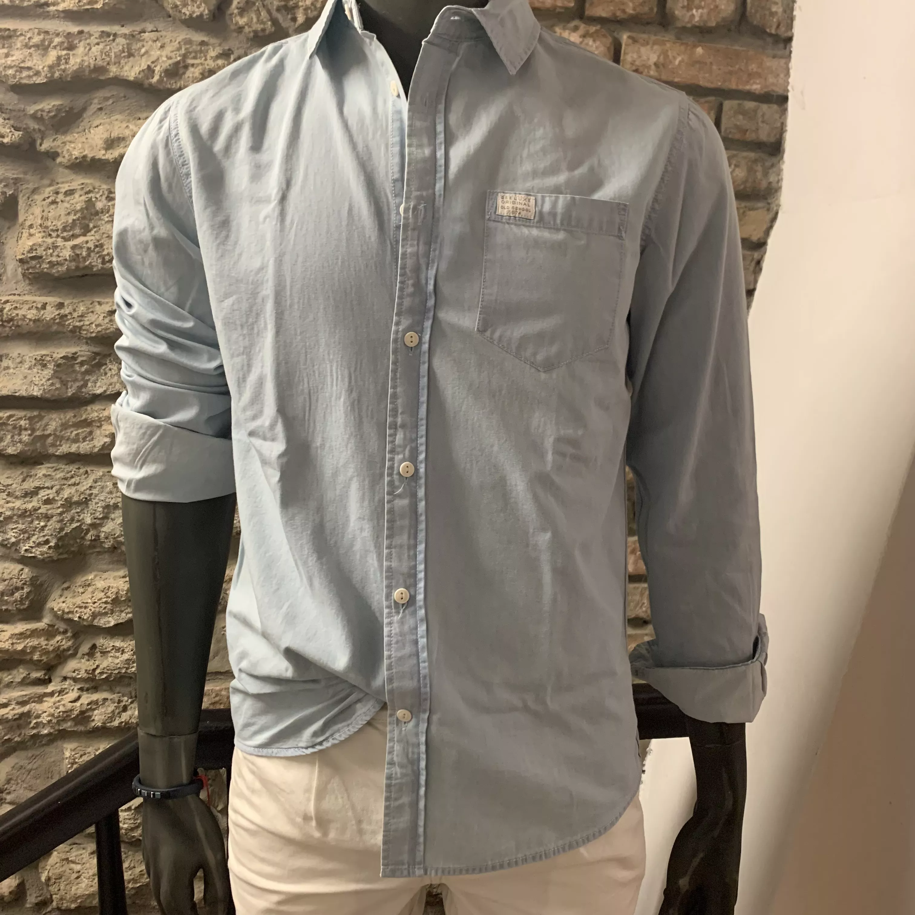 CHEMISE MANCHES LONGUES COTON DEELUXE