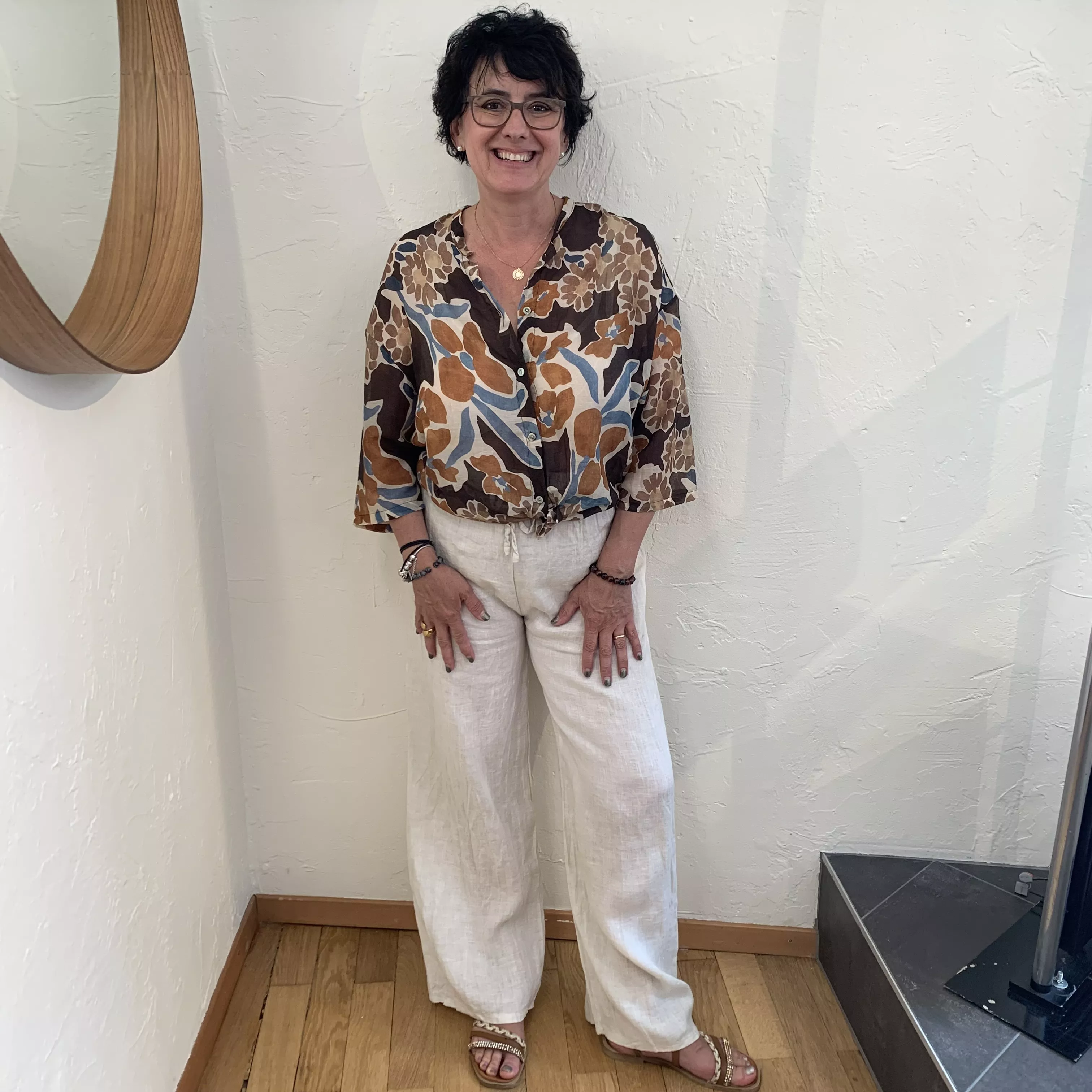 PANTALON EN LIN