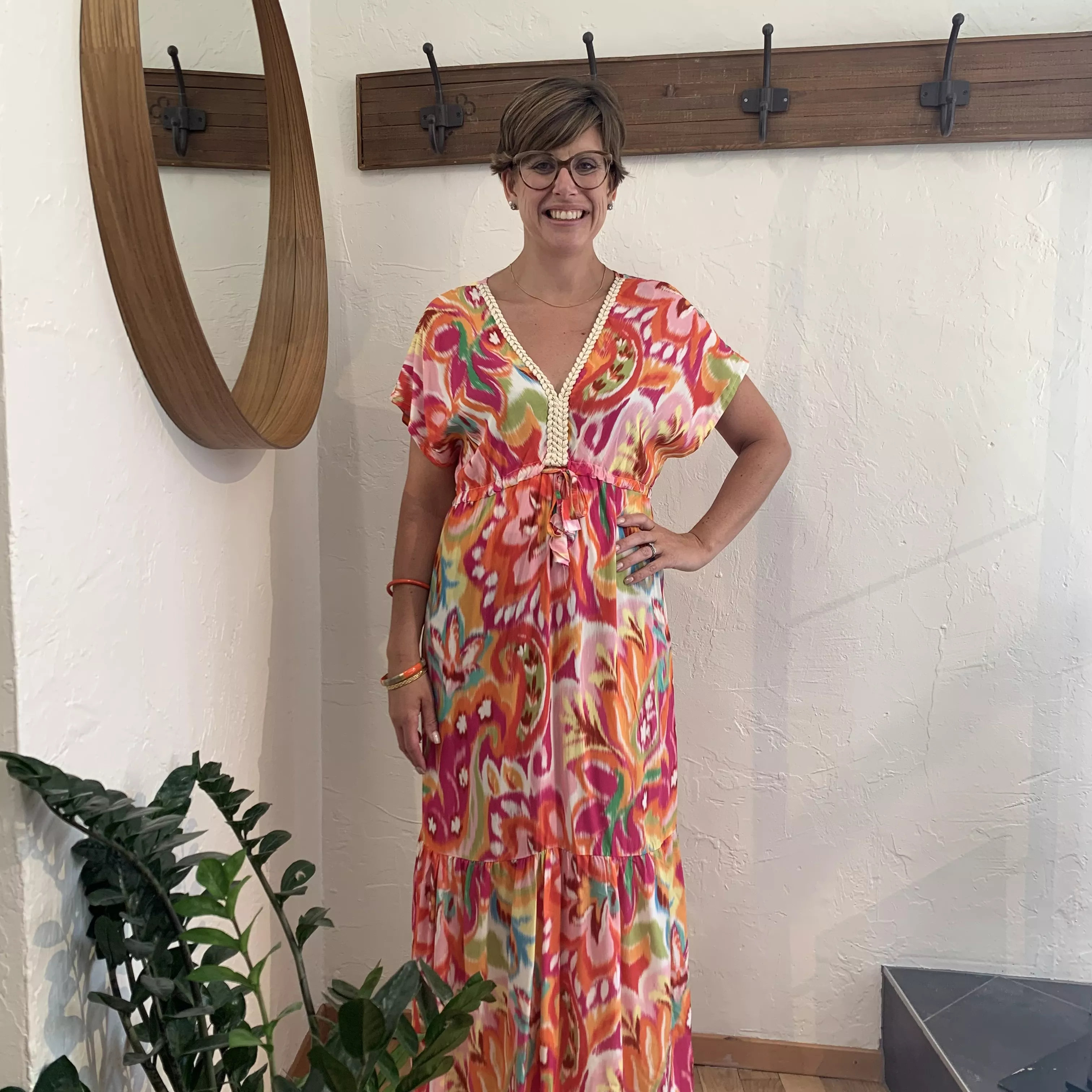 ROBE À MOTIFS