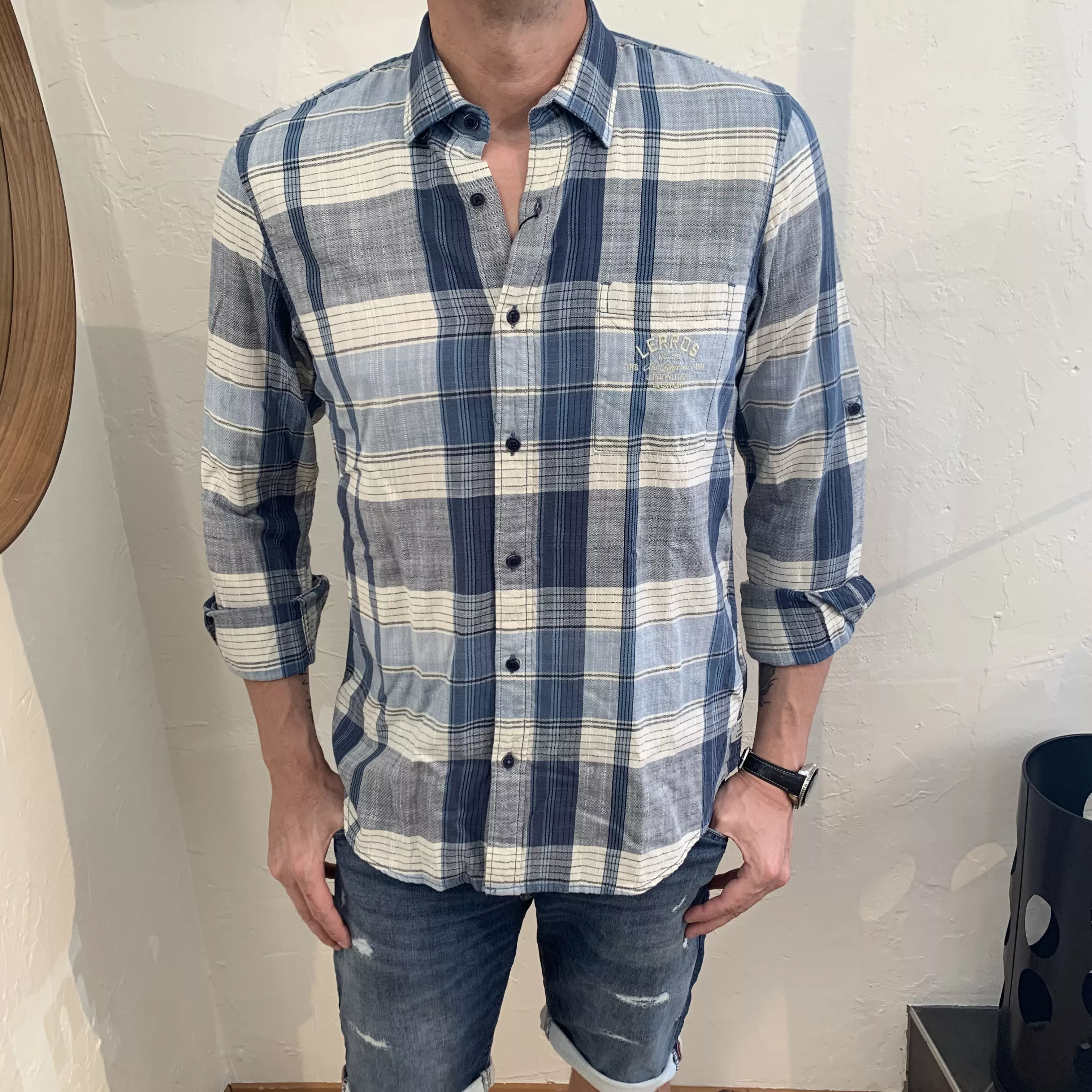 CHEMISE EN COTON LERROS